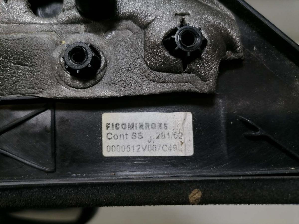 Smart ForTwo Coupe 450 original Au&szlig;enspiegel rechts EB2 Silber manuell BJ03